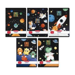   Herlitz Space Adventure A5 12-32 3. osztályos vonalas füzet