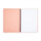 Oxybag Pastelini Apricot A4 60 lapos vonalas spirálfüzet