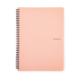 Oxybag Pastelini Apricot A5 60 lapos vonalas spirálfüzet