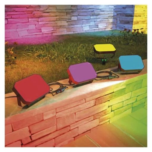 Emos GoSmart 1 darabos, 4 W, RGBIC dimmelhető, WiFi kültéri LED reflektor, bővítő készlet