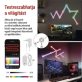 Emos GoSmart Lines fehér, 9 részből álló, 34 W, RGBIC dimmelhető, WiFi LED lámpa
