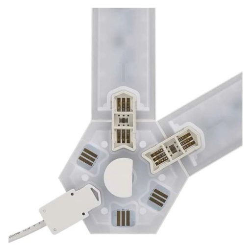 Emos GoSmart Lines fehér, 9 részből álló, 34 W, RGBIC dimmelhető, WiFi LED lámpa