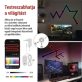 Emos GoSmart Lines fekete, 9 részből álló, 34 W, RGBIC dimmelhető, WiFi LED lámpa