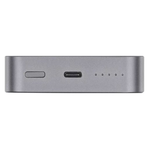 Emos WI 1046, 10 000 mAh, 20 W+Wireless, szürke powerbank