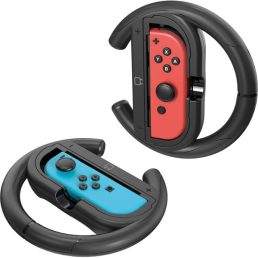   Venom VS4934 Nintendo Switch 2/Switch Racing Wheel Twin Pack kontroller kiegészítő csomag