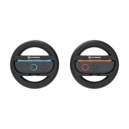   Hyperkin M07716 Nintendo Switch 2 fekete kormány kiegészítő csomag Joy-Con kontrollerhez (2 db)