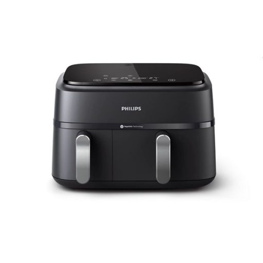 Philips DualBasket NA351/00 fekete 9 L forrólevegős sütő