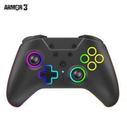   Armor3 M07619-BKHE NuRival Nintendo Switch fekete vezeték nélküli Hall Effect Stick kontroller