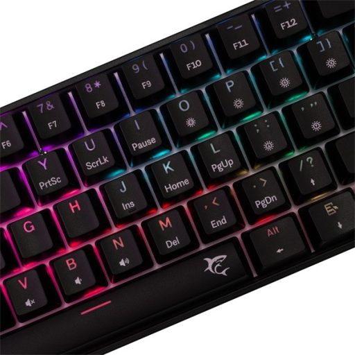 White Shark SHINOBI 2 GK-004111B/R-US US fekete mechanikus (red switch) gamer billentyűzet