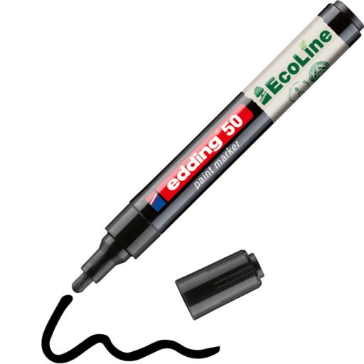 Edding 50 D10 fekete lakkmarker