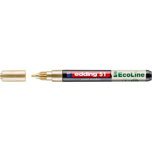 Edding 51 D10 arany lakkmarker