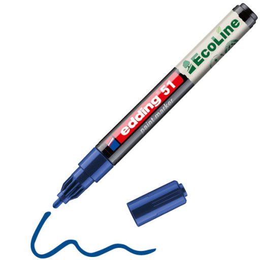 Edding 51 D10 kék lakkmarker