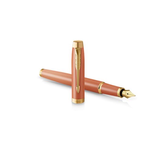 Parker Royal Rituals IM 2203900 arany klipsz narancssárga töltőtoll