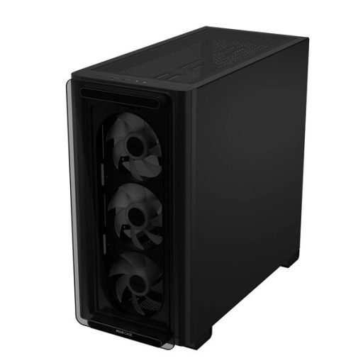 ASUS A23 PLUS fekete (táp nélküli) ablakos mATX ház