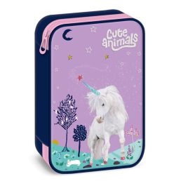   Ars Una Cute Animals Unicorn 25 (5448) többszintes tolltartó