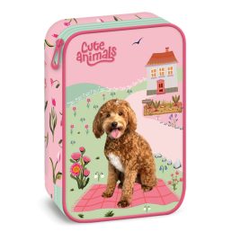   Ars Una Cute Animals Doggie 25 (5458) többszintes tolltartó