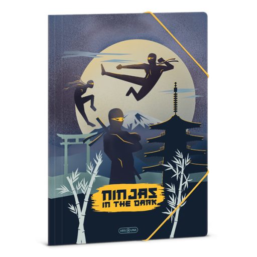 Ars Una Ninjas in the dark 25 (5457) A4 gumis mappa