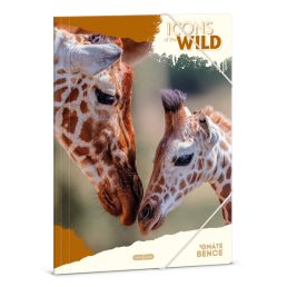 Ars Una Icons of the Wild-Giraffes 25 (5505) A4 gumis mappa