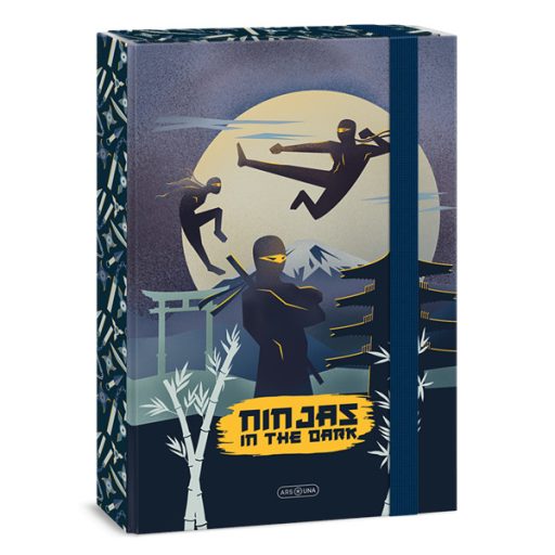 Ars Una Ninjas in the dark 25 (5457) A4 füzetbox