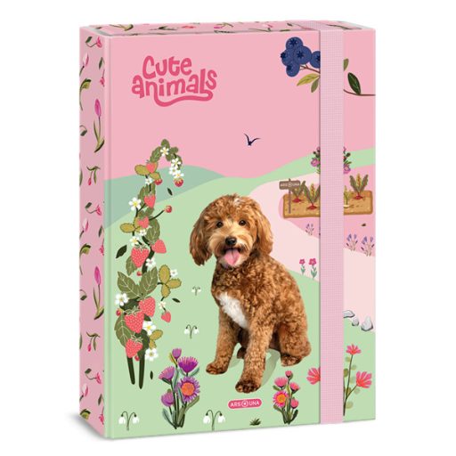Ars Una Cute Animals Doggie 25 (5458) A4 füzetbox