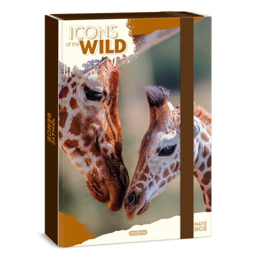 Ars Una Icons of the Wild-Giraffes 25 (5505) A4 füzetbox