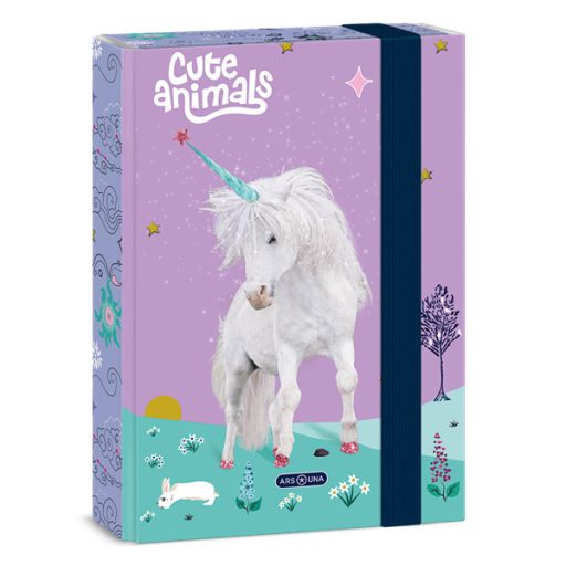 Ars Una Cute Animals Unicorn 25 (5448) A5 füzetbox