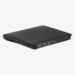   IRIS SLIM EXTERNAL külső DVD író, USB 3.0, Read/write:CD/VCD/DVD, tálcás, DVD-RW, fekete