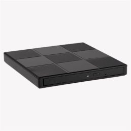   IRIS CUBE EXTERNAL külső DVD író, 8in1, USB 3.0, Read/write:CD/VCD/DVD, tálcás, DVD-RW, fekete