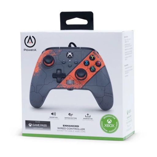 PowerA XBGP0019-01 Enhanced Wired Xbox Series X|S/Xbox One/PC Galactic Mission vezetékes kontroller