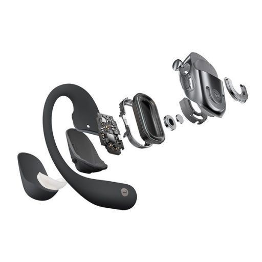 Shokz OpenFit 2 Plus True Wireless Bluetooth fekete fülhallgató