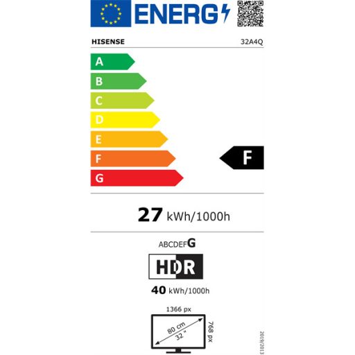 Hisense 32" 32A4Q HD Ready Smart LED TV