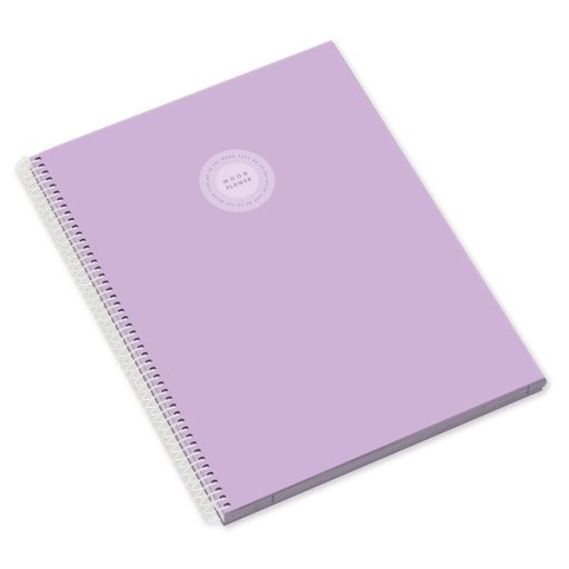 Ambar Moonflower Campus Pastel A5 80 lap kockás spirálfüzet