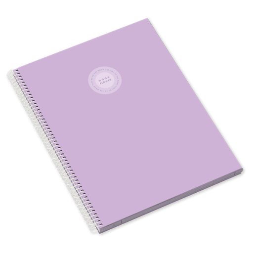 Ambar Moonflower Campus Pastel A4 80 lap vonalas spirálfüzet