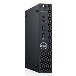   Dell OptiPlex 3060 Micro/i5-8500/16GB/256GB SSD/Win Pro COA/fekete asztali számítógép (Használt A+)