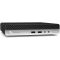 HP ProDesk 400 G4 Micro/i5-8500T/8GB/256GB SSD/Win Pro COA/fekete asztali számítógép (Használt A+)