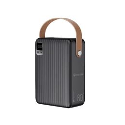   Tracer Skala 8, 80 000 mAh, 7 portos Quick Charge 3.0 fekete hordozható power bank
