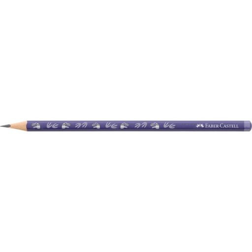 Faber-Castell Dinoszaurusz HB háromszögletű kék grafitceruza