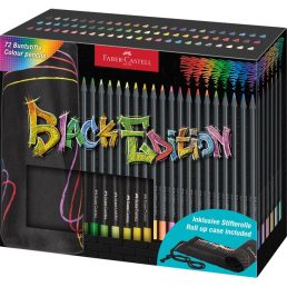   Faber-Castell Black Edition 72 db háromszögletű színes ceruza készlet