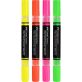 Faber-Castell Black Edition Shake&Paint Neon 4 db kétvégű akrilfilctoll készlet