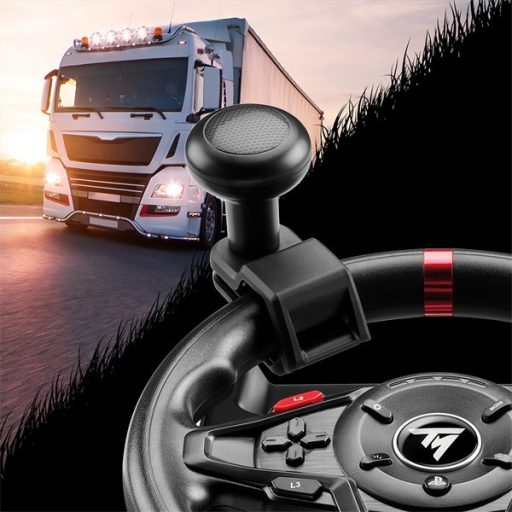Thrustmaster 4160648 PS4/PS5/PC T128-P TYPE C (PLUG EU) SimTask versenykormány + pedál + rögzítőrendszer