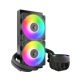   Arctic Liquid Freezer III Pro 240 A-RGB fekete vízhűtéses processzor hűtő