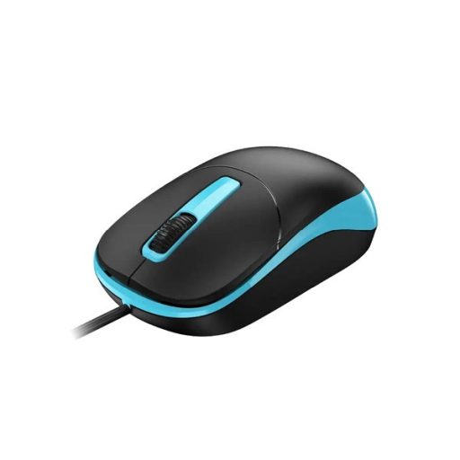 Genius DX-123 EU Vezetékes kék optikai egér