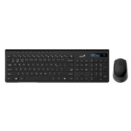   Genius SlimStar 8230 Magyar vezeték nélküli BT + 2.4G szett Copilot billentyűzettel és csendes egérrel