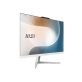   MSI Modern AM242 12M-1812XEU-W51235U16GS50XXANS 23,8"FHD/Core i5-1235U/16GB/500GB/fehér All-in-One asztali számítógép