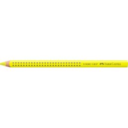   Faber-Castell Grip Jumbo háromszögletű citromsárga színes ceruza