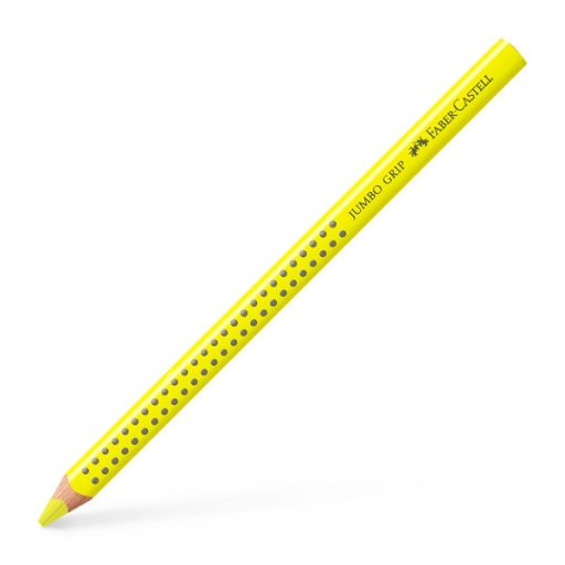 Faber-Castell Grip Jumbo háromszögletű citromsárga színes ceruza