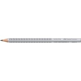   Faber-Castell Grip háromszögletű Jumbo ezüst HB grafitceruza