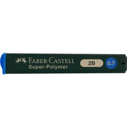   Faber-Castell Super-Polymer 0,7 mm 2B 12 db nyomósirón betét