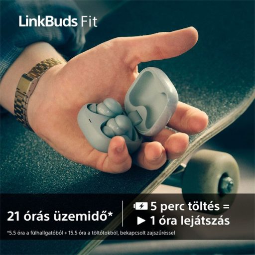 Sony WF-LS910N Linkbuds Fit zajszürős True Wireless Bluetooth rózsaszín fülhallgató