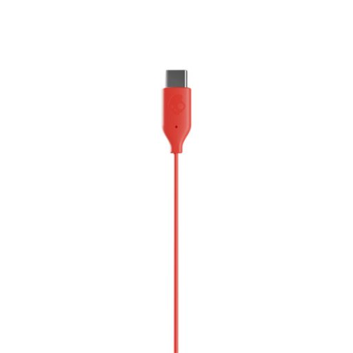 Skullcandy Jib USB-C vezetékes mikrofonos piros fülhallgató